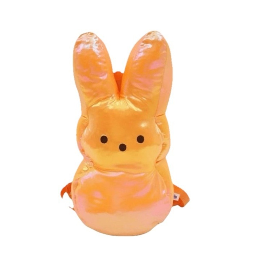 Peeps Bunny Rabbit Shimmering Orange Backpack 15" ‎ NEW